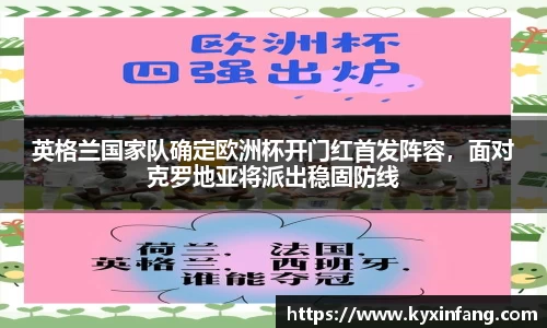 英格兰国家队确定欧洲杯开门红首发阵容，面对克罗地亚将派出稳固防线