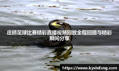 庄桥足球比赛精彩直播视频回放全程回顾与精彩瞬间分享